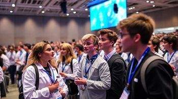 Число участников ежегодного конгресса молодых учёных почти утроилось.