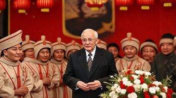 В Китае состоялась прощальная церемония в честь биолога Масленникова.