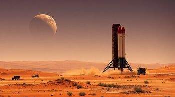 В России сочли нереальной миссию SpaceX на Марс на 2026 год.